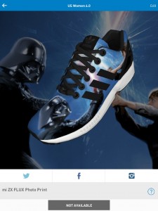 Adidas mi ZX Flux Star Wars shoes