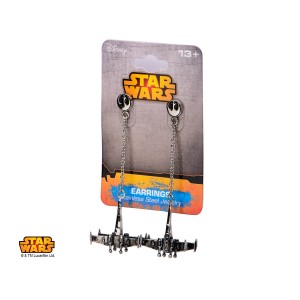 Body Vibe - X-Wing dangle earrings