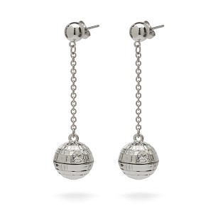 Thinkgeek - Death Star dangle earrings