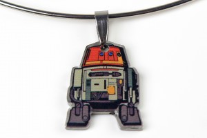 Body Vibe - Rebels Chopper pendant (hung from different necklace)