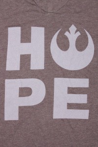 Her Universe - HOPE hooded top (detail)