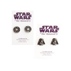Her Universe - Darth Vader and Imperial earrings bundle