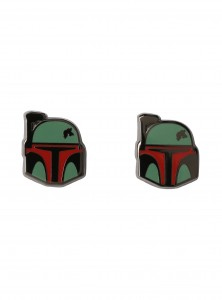 Hot Topic - Boba Fett stud earrings