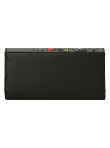 Hot Topic - Boba Fett floral flap wallet (back)