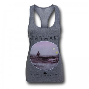 SuperHeroStuff - women's gray tank top (front)