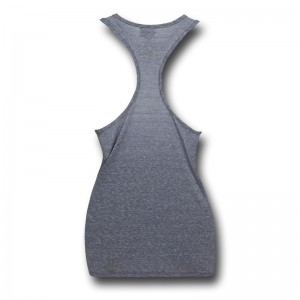 SuperHeroStuff - women's gray tank top (back)