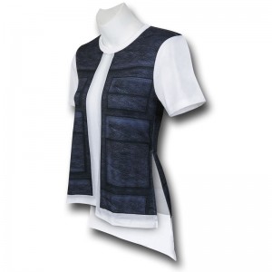 SuperHeroStuff - women's Han Solo t-shirt (side)