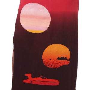 Thinkgeek - Tatooine Sunset maxi dress (detail)