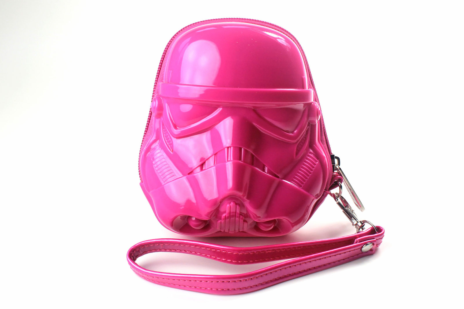 Loungefly - pink Stormtrooper coin purse (front)