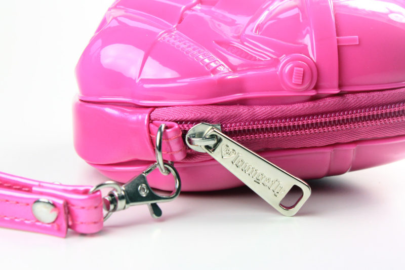 Loungefly - pink Stormtrooper coin purse (side/detail)