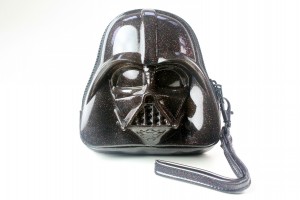 Loungefly - glitter Darth Vader coin purse (front)