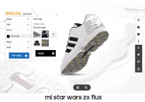 Adidas -- women's mi Star Wars ZX Flux footwear