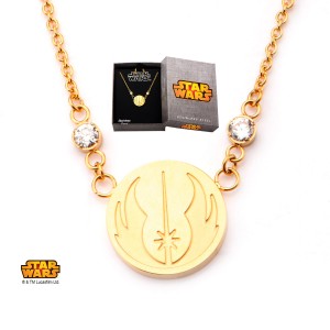 Body Vibe - Jedi Order logo cz necklace