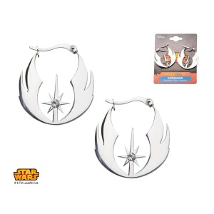 Body Vibe - Jedi Order logo hoop earrings