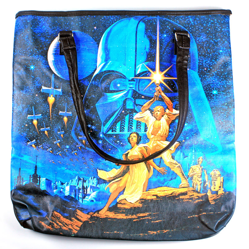 Loungefly - Luke & Leia Photo Real Tote (front)