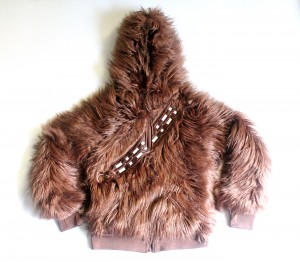 We Love Fine x Goldie - I Am Chewbacca faux fur hoodie (front)