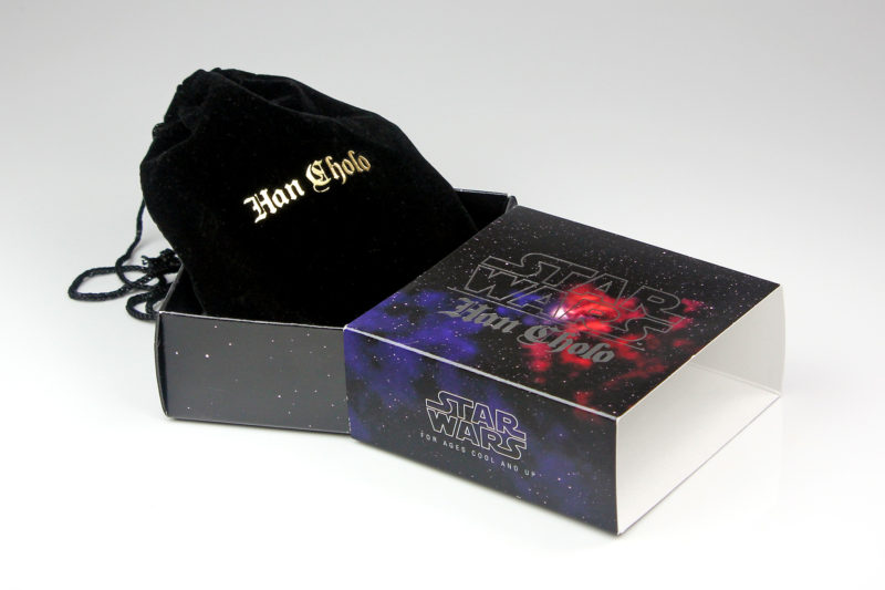 Han Cholo - Vader Saber cuff outer box packaging