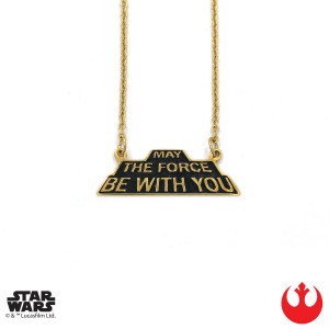 Han Cholo - 'Shadow Series' MTFBWY necklace (gold tone)