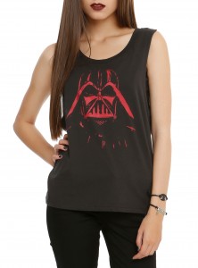 Hot Topic - Her Universe Darth Vader muscle tank top (front)