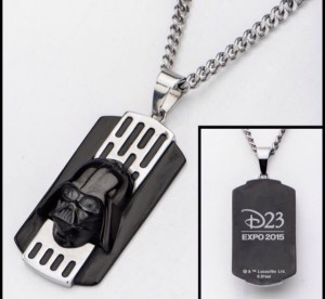 Body Vibe - D23 exclusive Darth Vader pendant