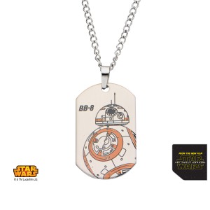 Body Vibe - The Force Awakens dog tag pendant and chain