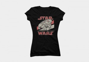Design By Humans - women's The Force Awakens t-shirt