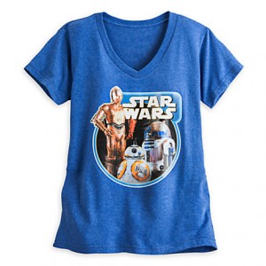 Disney Store - women's 'Droids' t-shirt (front)