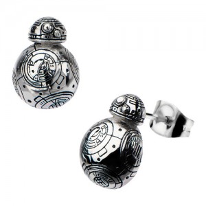 Entertainment Earth - BB-8 3D stud earrings by Body Vibe
