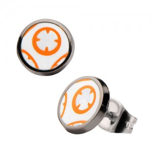 Entertainment Earth - BB-8 stud earrings by Body Vibe