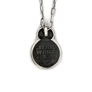 Han Cholo - sterling silver BB-8 necklace