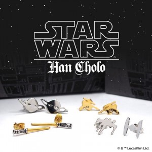 Han Cholo - sterling silver Star Wars earrings