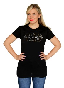 Her Universe - The Force Awakens logo t-shirt