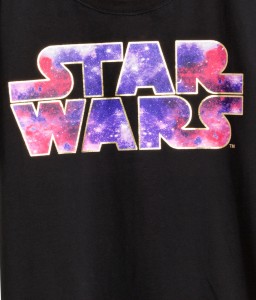 H&M - women's Star Wars logo t-shirt by Divided (detail)