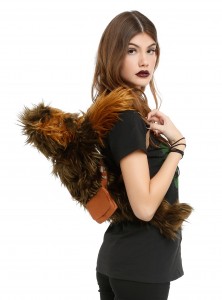 Hot Topic - faux fur Chewbacca backpack