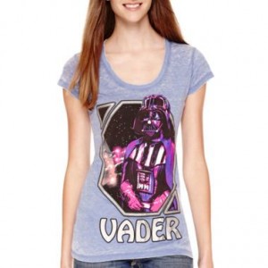 JCPenney - women's vintage style Darth Vader t-shirt