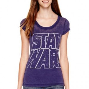 JCPenney - women's Star Wars logo t-shirt