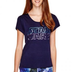 JCPenney - women's Star Wars logo t-shirt