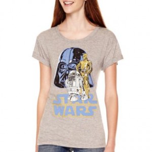 JCPenney - women's Vader R2-D2 C-3PO t-shirt