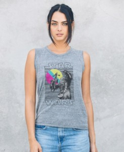 Junk Food Clothing - women's Chewbacca tank top