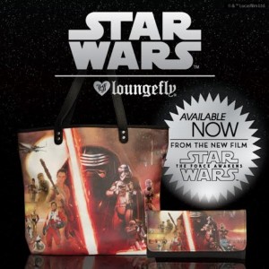 Loungefly - The Force Awakens poster art tote bag and wallet