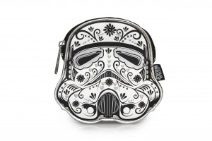 Loungefly - floral sugar skull Stormtrooper coin purse