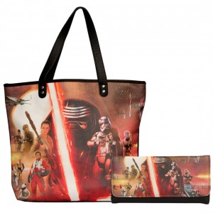 Modern PinUp - The Force Awakens tote bag and wallet by Loungefly (bundle)