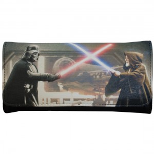 Modern PinUp - Obi-Wan Kenobi vs Darth Vader wallet by Loungefly