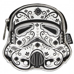 Modern PinUp - 'sugar skull' Stormtrooper coin purse by Loungefly