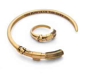 Thinkgeek - exclusive Shadow Series Lightsaber cuff and ring by Han Cholo