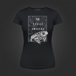 We Love Fine - women's The Force Awakens t-shirt