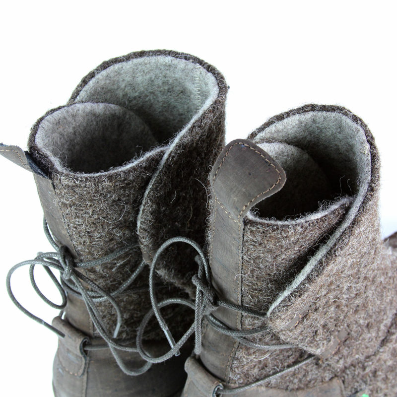 Po-Zu - Piper V Dark Brown shoes (detail)