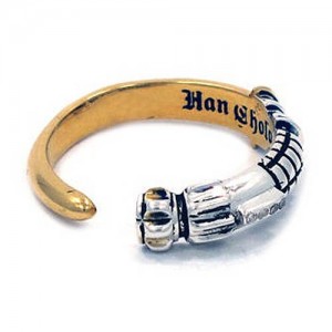 Entertainment Earth - stainless steel Obi-Wan Kenobi lightsaber ring by Han Cholo