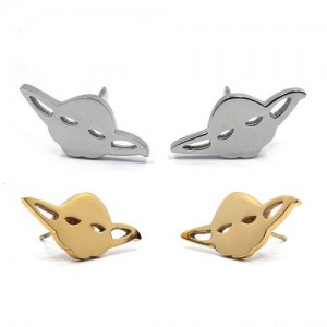 Entertainment Earth - stainless steel Yoda stud earrings by Han Cholo