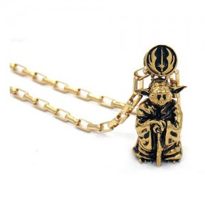 Entertainment Earth - stainless steel Yoda necklace by Han Cholo